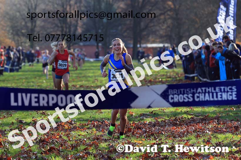 European Women's Short Course Relay Trials, 2023 British Athletics Cross Challenge, Sefton Park, Liverpool. Photo: David T. Hewitson/Sports for All Pics
